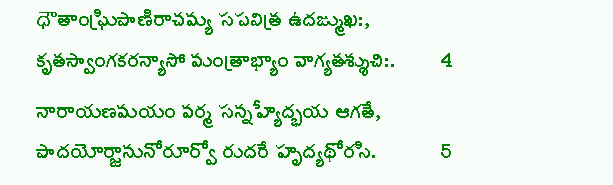 narayana kavacham in telugu pdf free